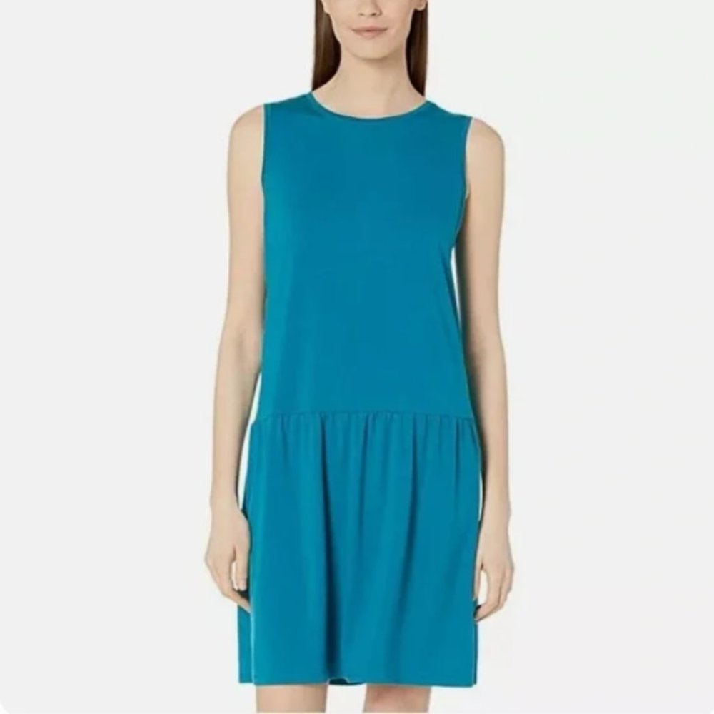 Eileen Fisher Jasper Round Neck Dress